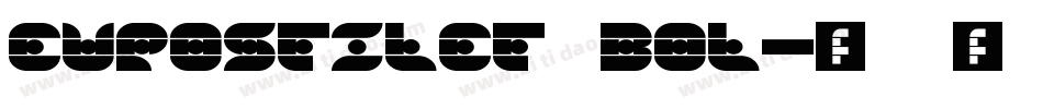 EurostileT Bol字体转换
